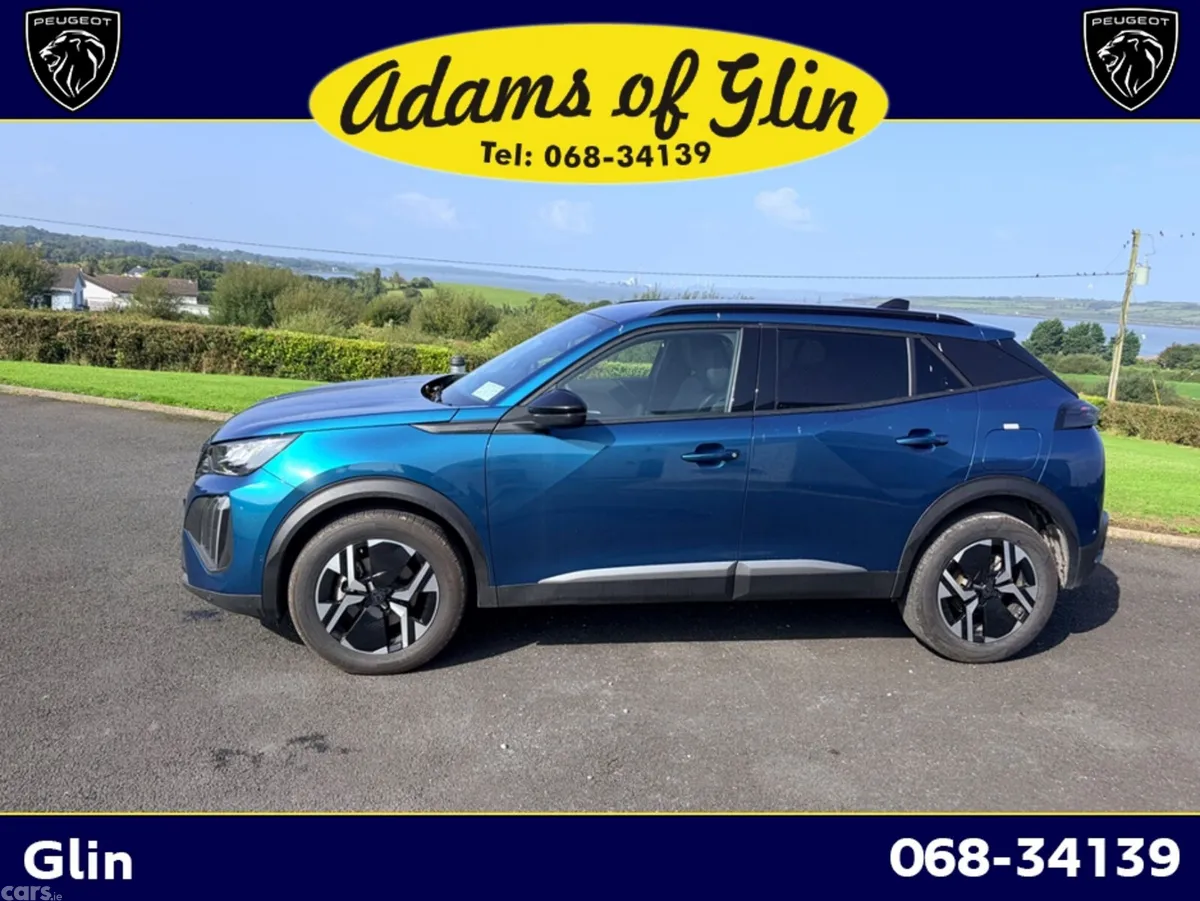 Peugeot 2008 SUV, Petrol Hybrid, 2026, Blue