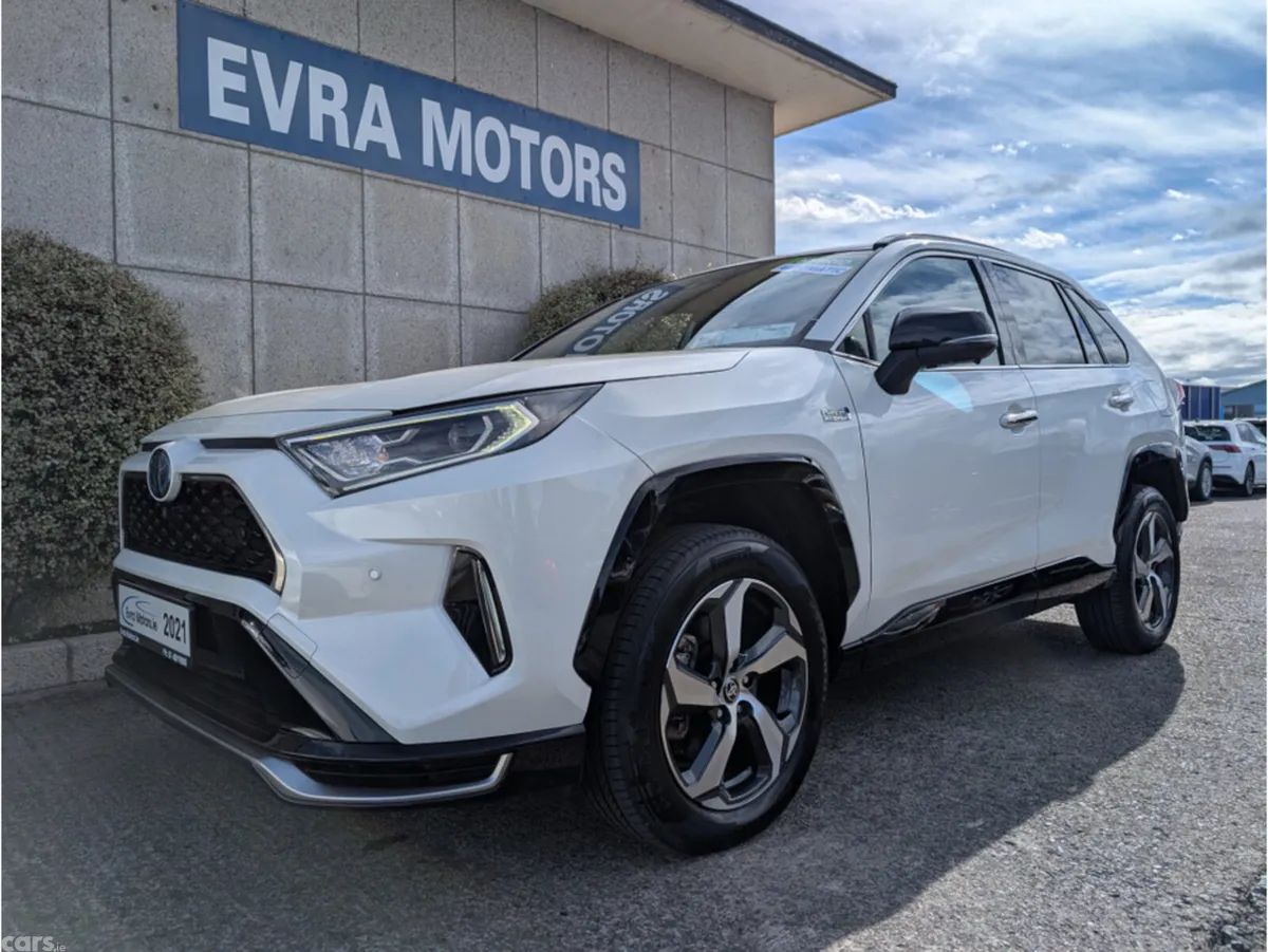 Toyota RAV4 SUV, Petrol Plug-in Hybrid, 2021, White