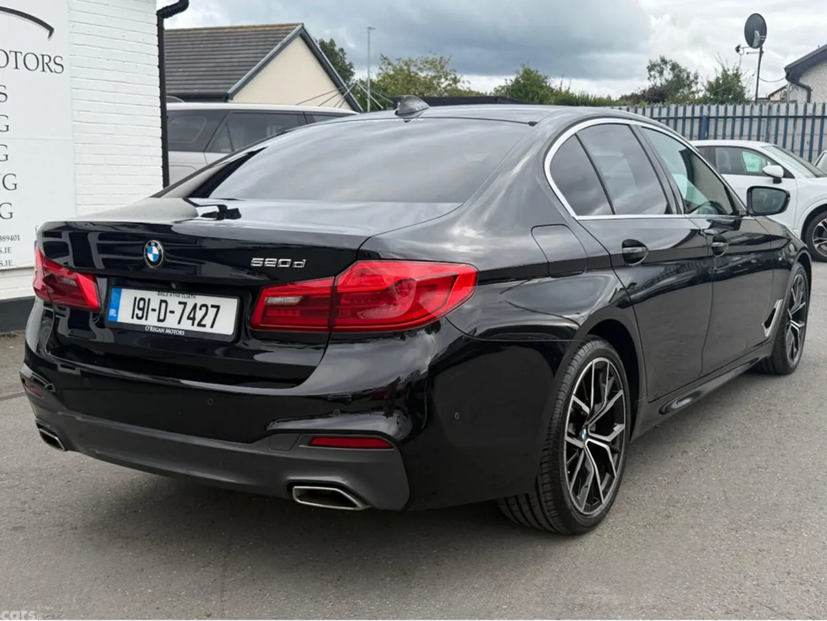 BMW 5-Series Saloon, Diesel, 2019, Black