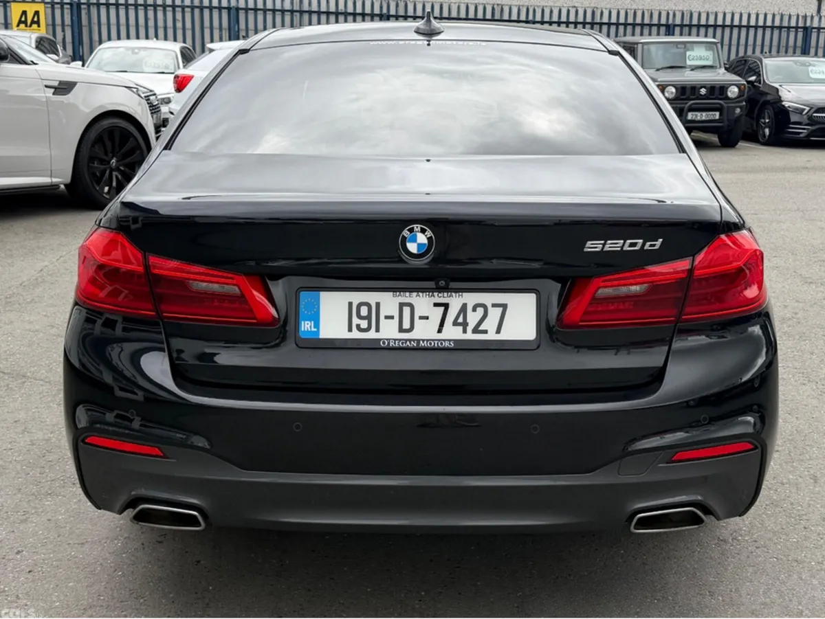 BMW 5-Series Saloon, Diesel, 2019, Black