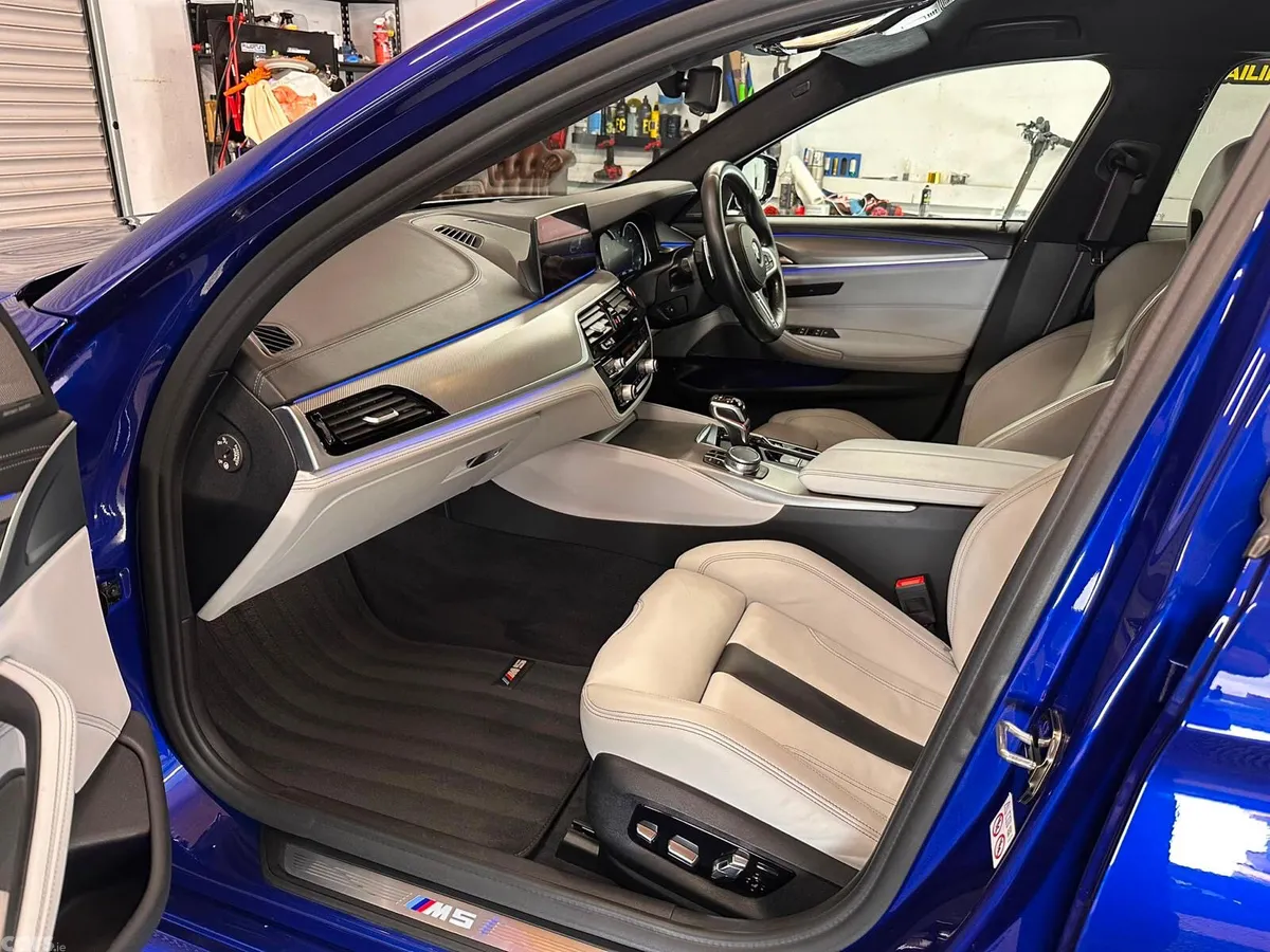 BMW M5 Saloon, Petrol, 2019, Blue