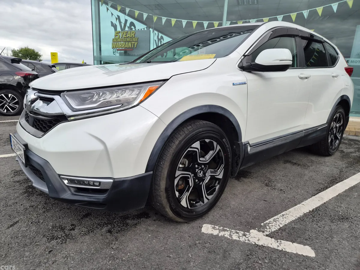 Honda CR-V SUV, Petrol Hybrid, 2019, White