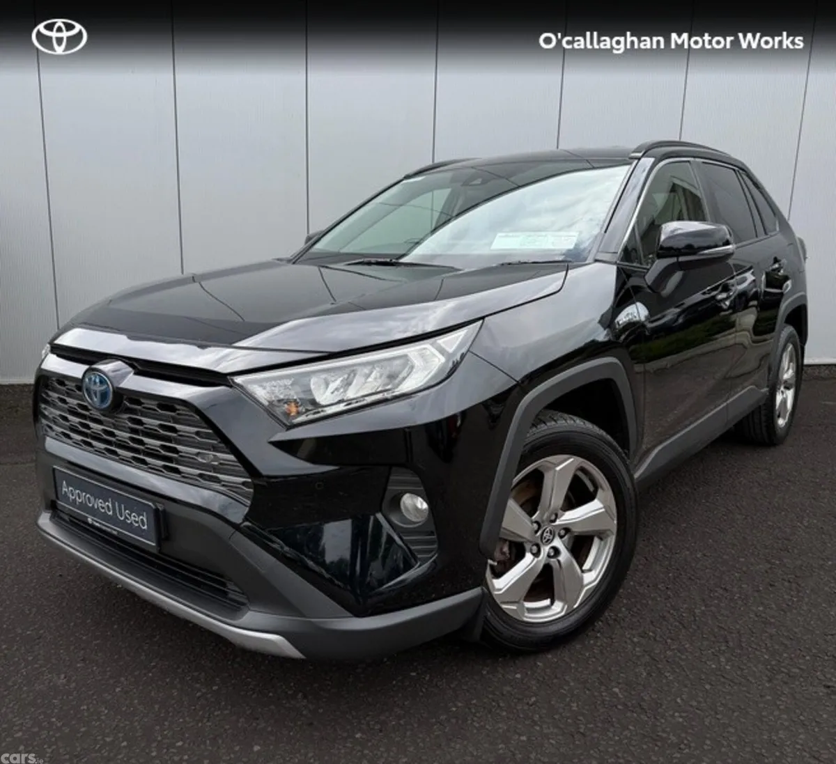Toyota RAV4 SUV, Petrol Hybrid, 2021, Black