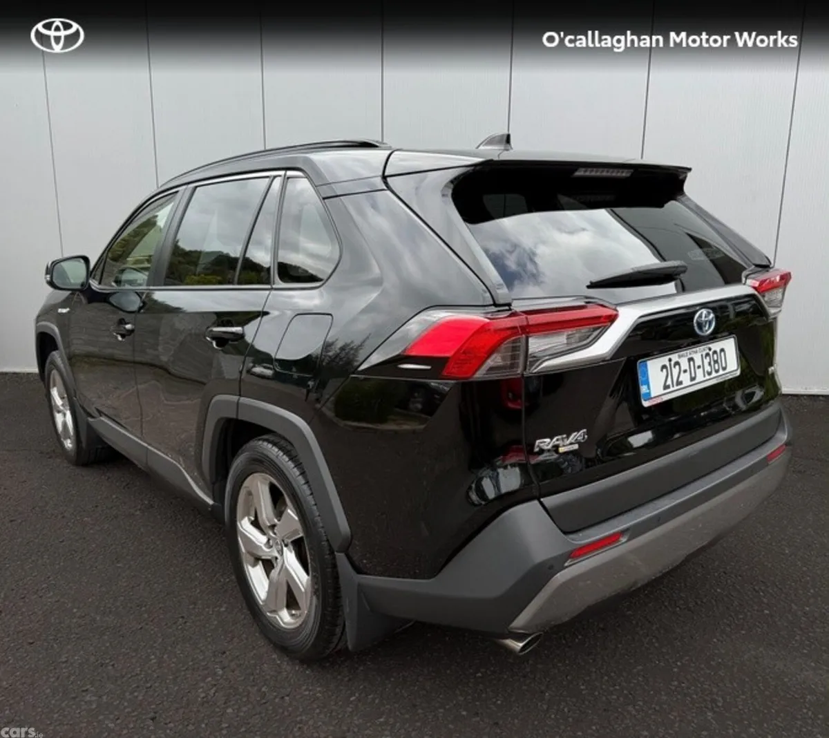 Toyota RAV4 SUV, Petrol Hybrid, 2021, Black