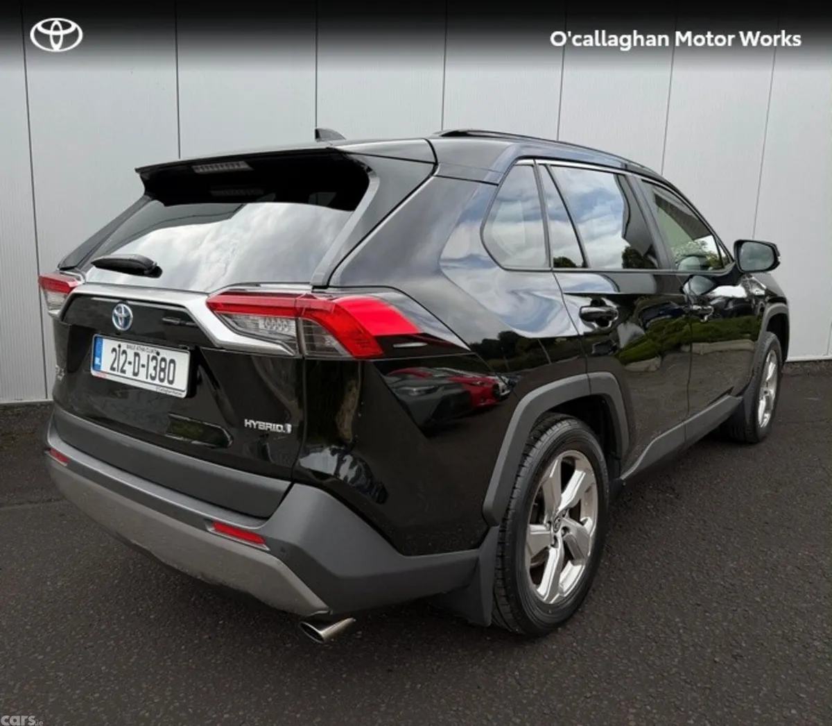 Toyota RAV4 SUV, Petrol Hybrid, 2021, Black