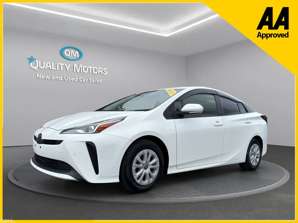Toyota Prius Hatchback, Petrol Hybrid, 2023, White