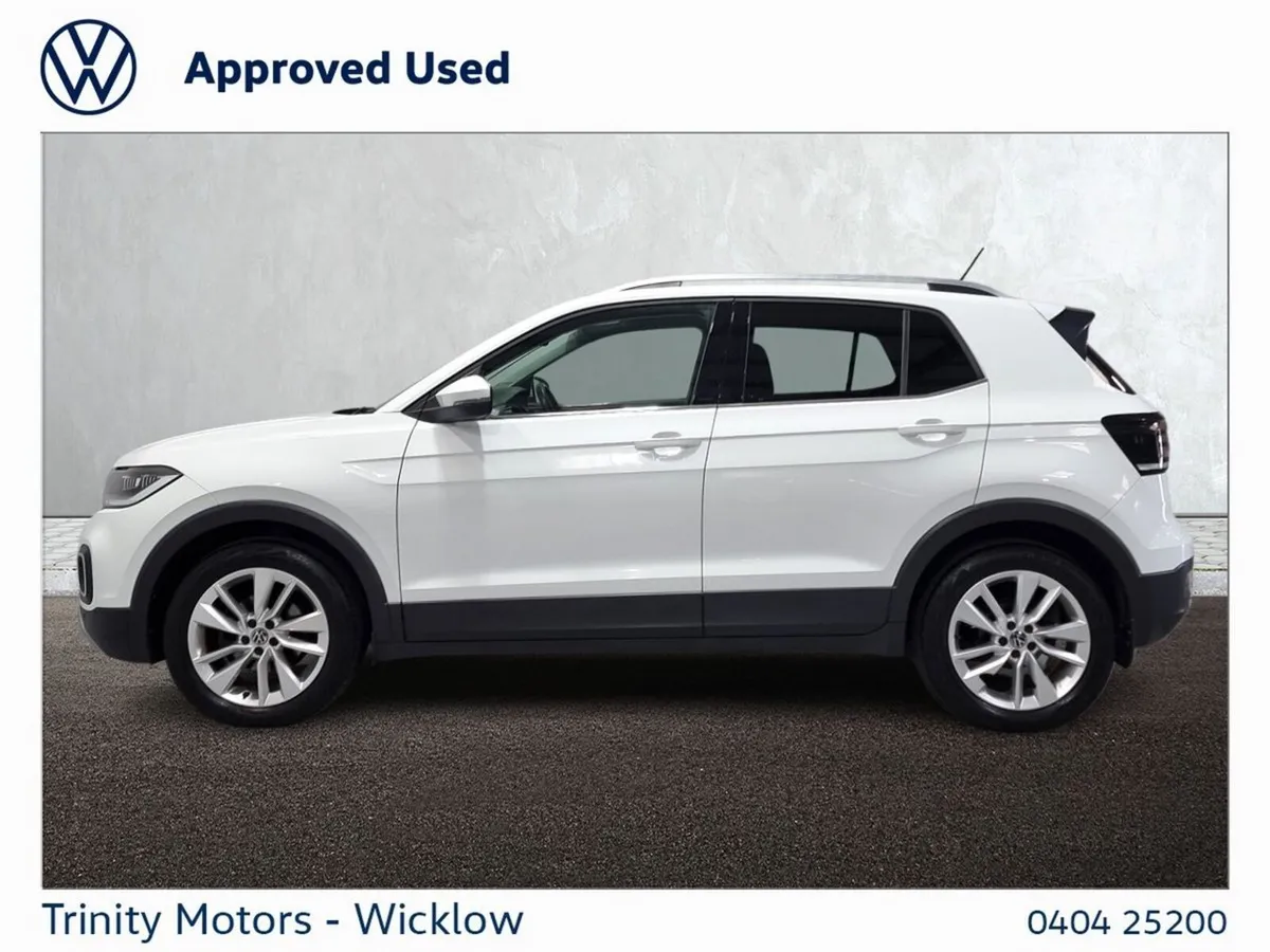 Volkswagen T-Cross Estate, Petrol, 2021, White