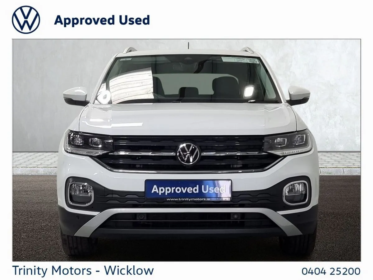 Volkswagen T-Cross Estate, Petrol, 2021, White