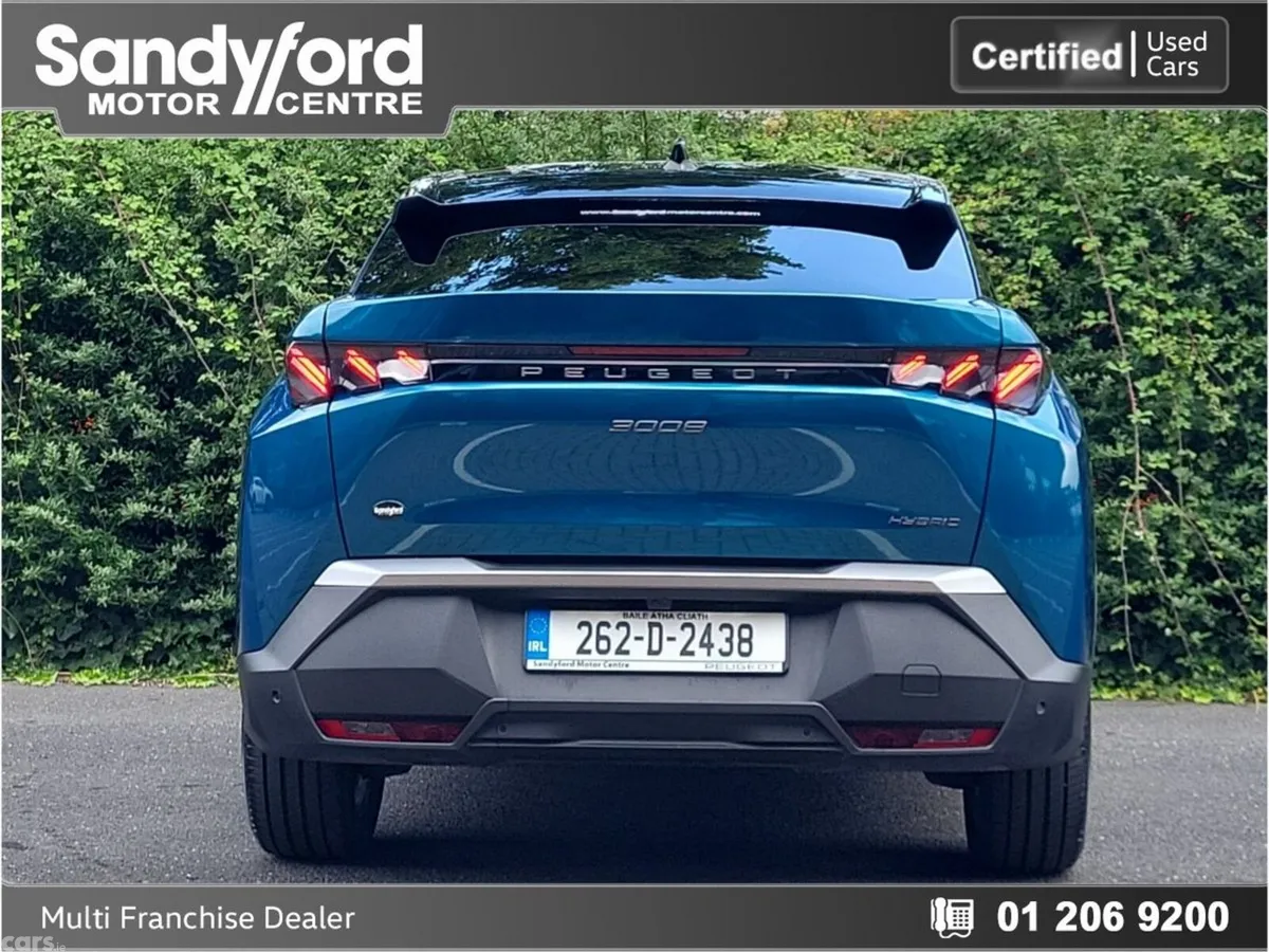 Peugeot 3008 SUV, Petrol Hybrid, 2026, Blue