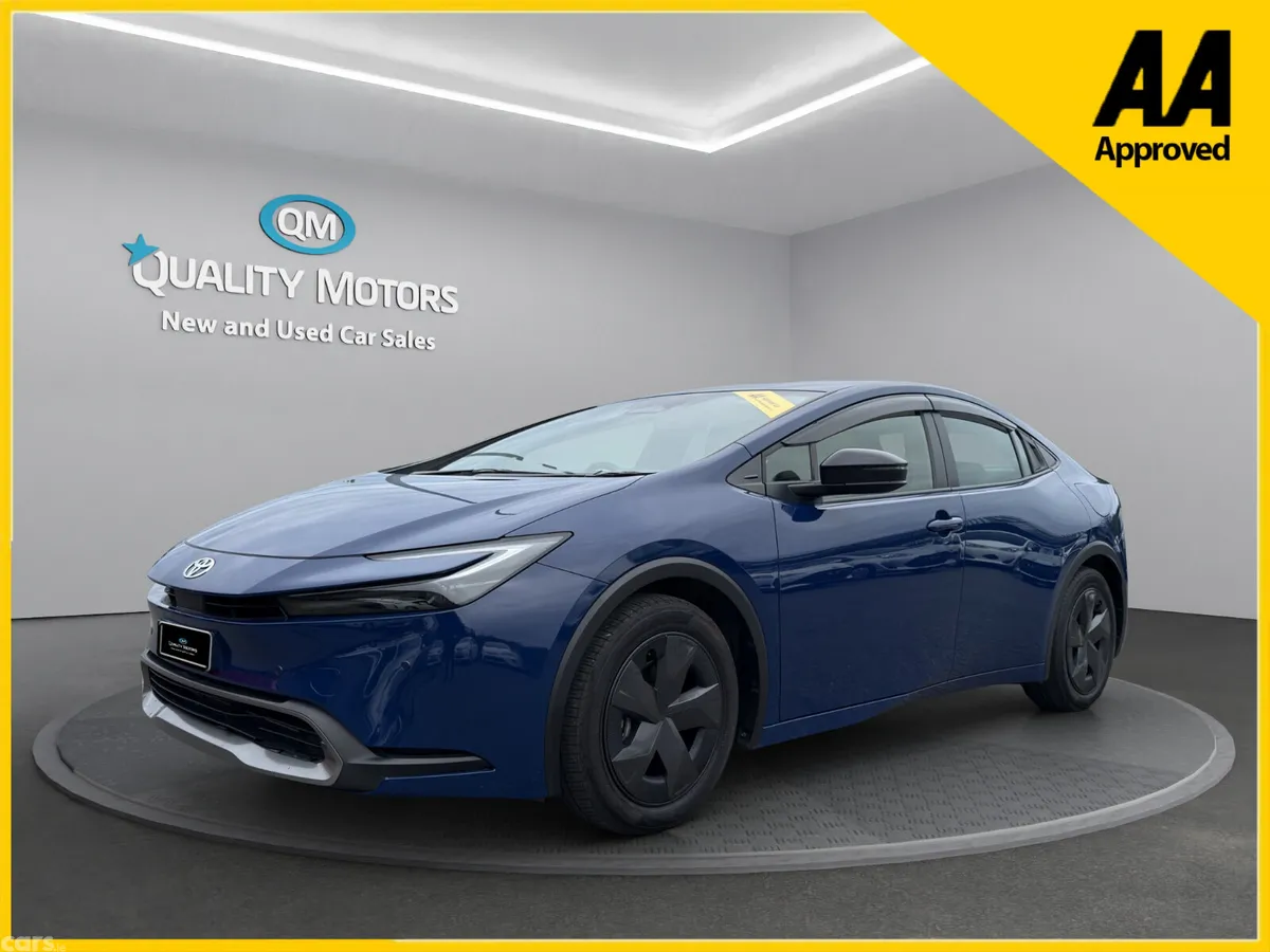 Toyota Prius Saloon, Petrol Hybrid, 2023, Blue