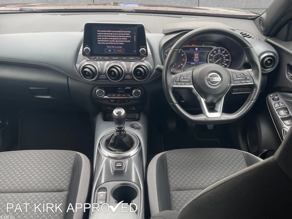 Nissan Juke Hatchback, Petrol, 2022, Red
