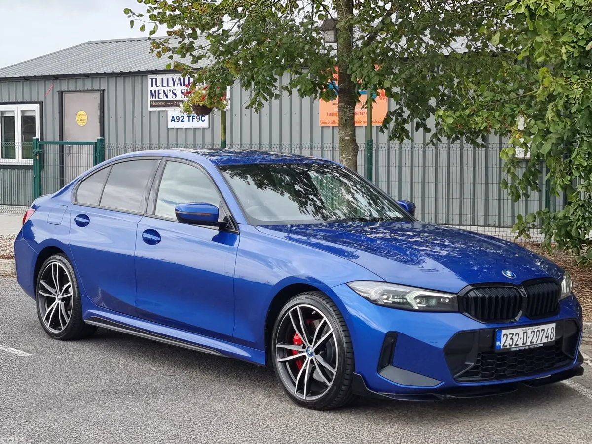BMW 3-Series Saloon, Petrol Plug-in Hybrid, 2023, Blue