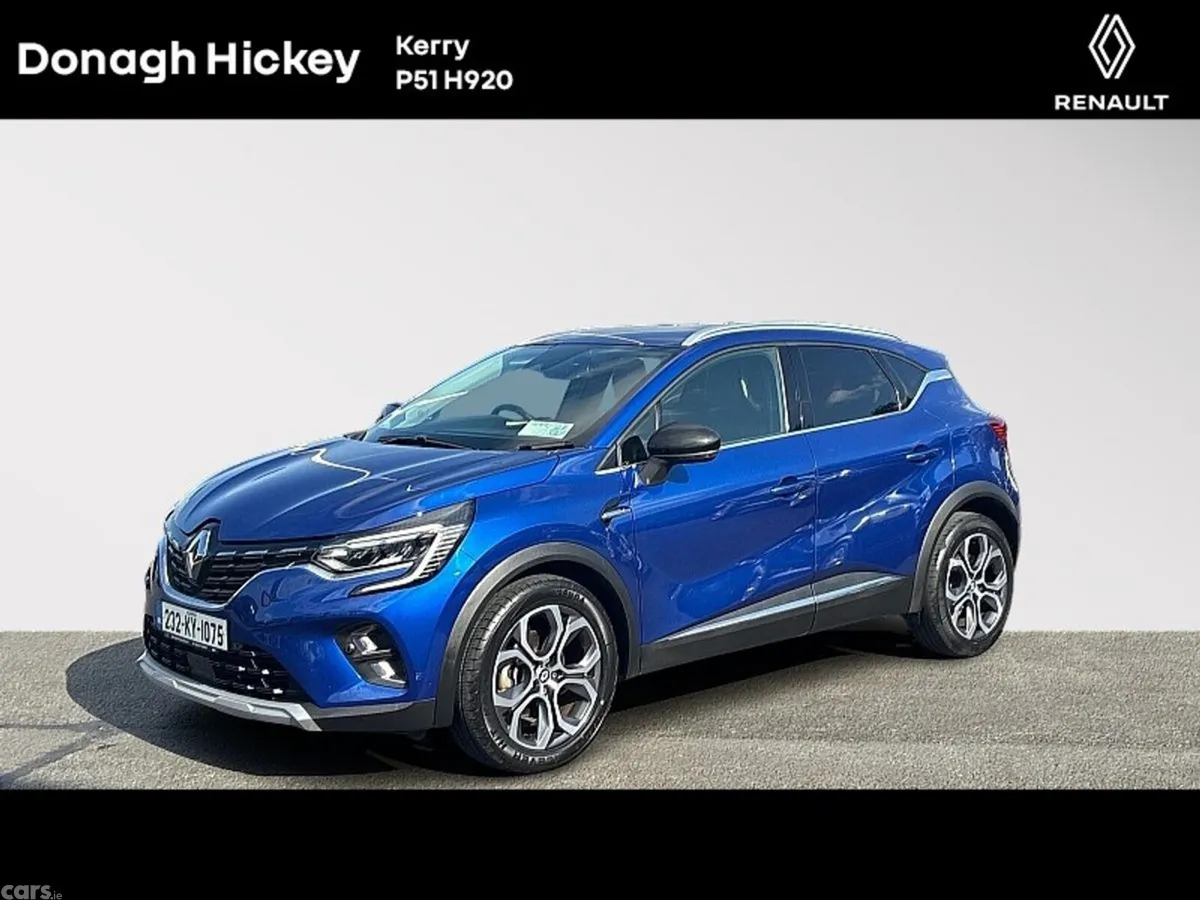 Renault Captur SUV, Petrol Hybrid, 2023, Blue