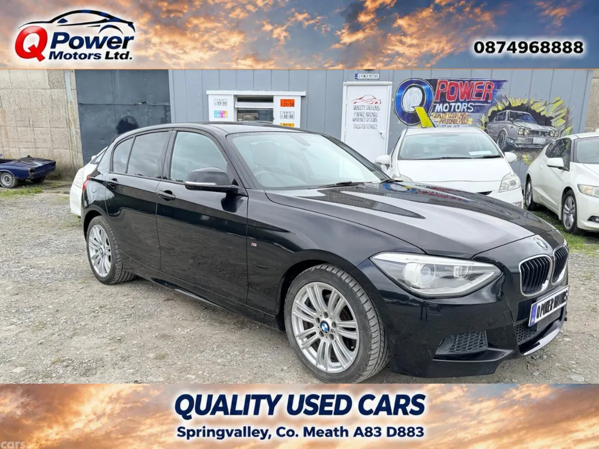 BMW 1-Series Hatchback, Petrol, 2014, Black
