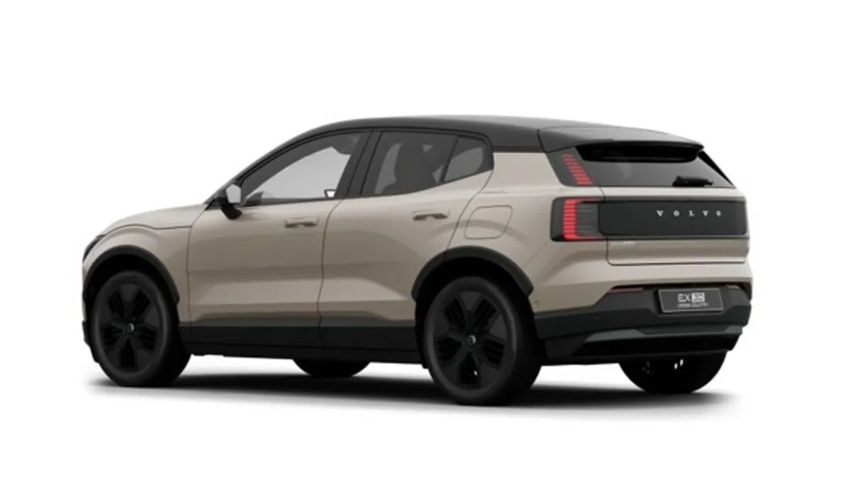 Volvo EX30 SUV, Electric, 2027, Gold