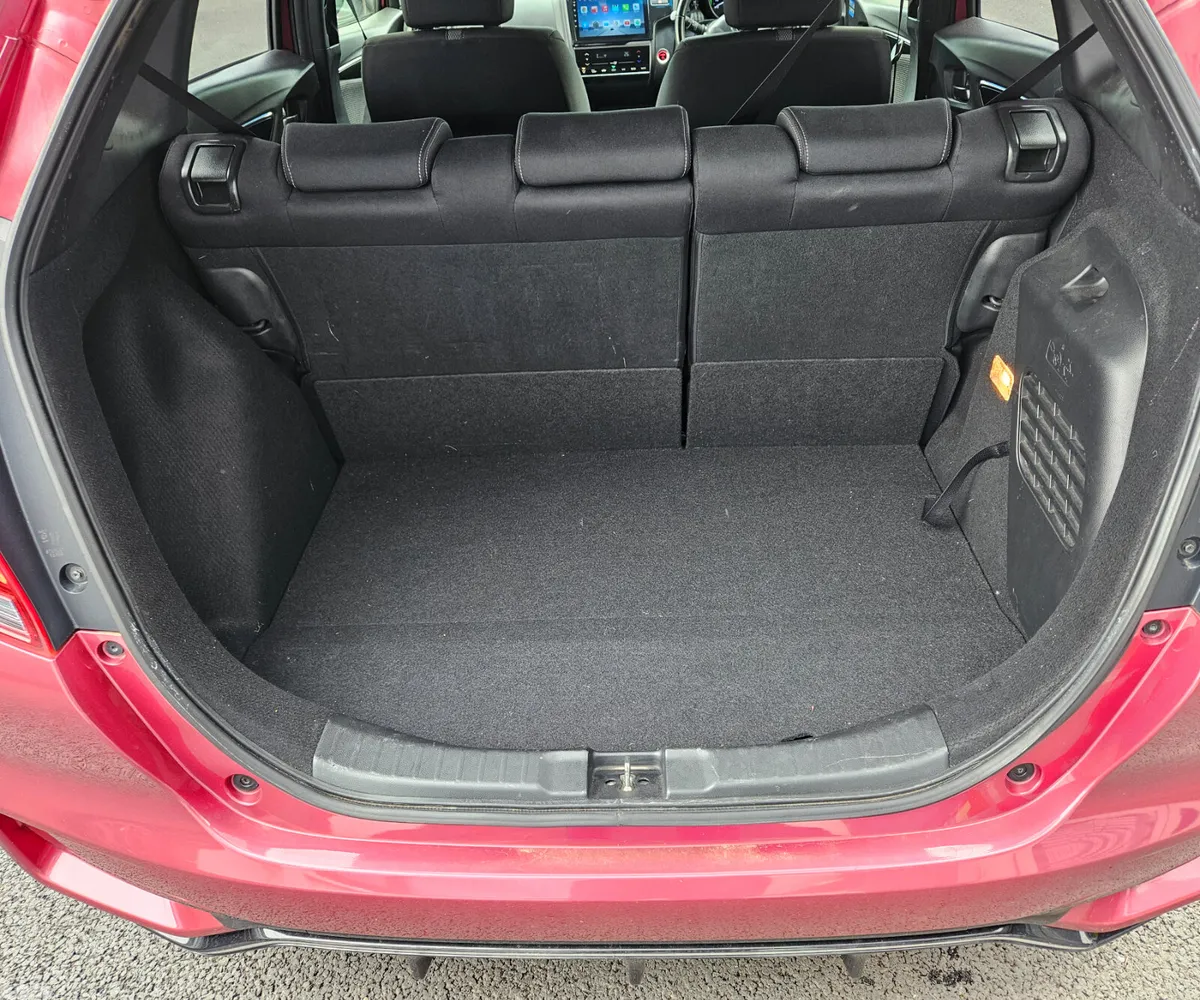 Honda Fit Hatchback, Petrol Hybrid, 2018, Red