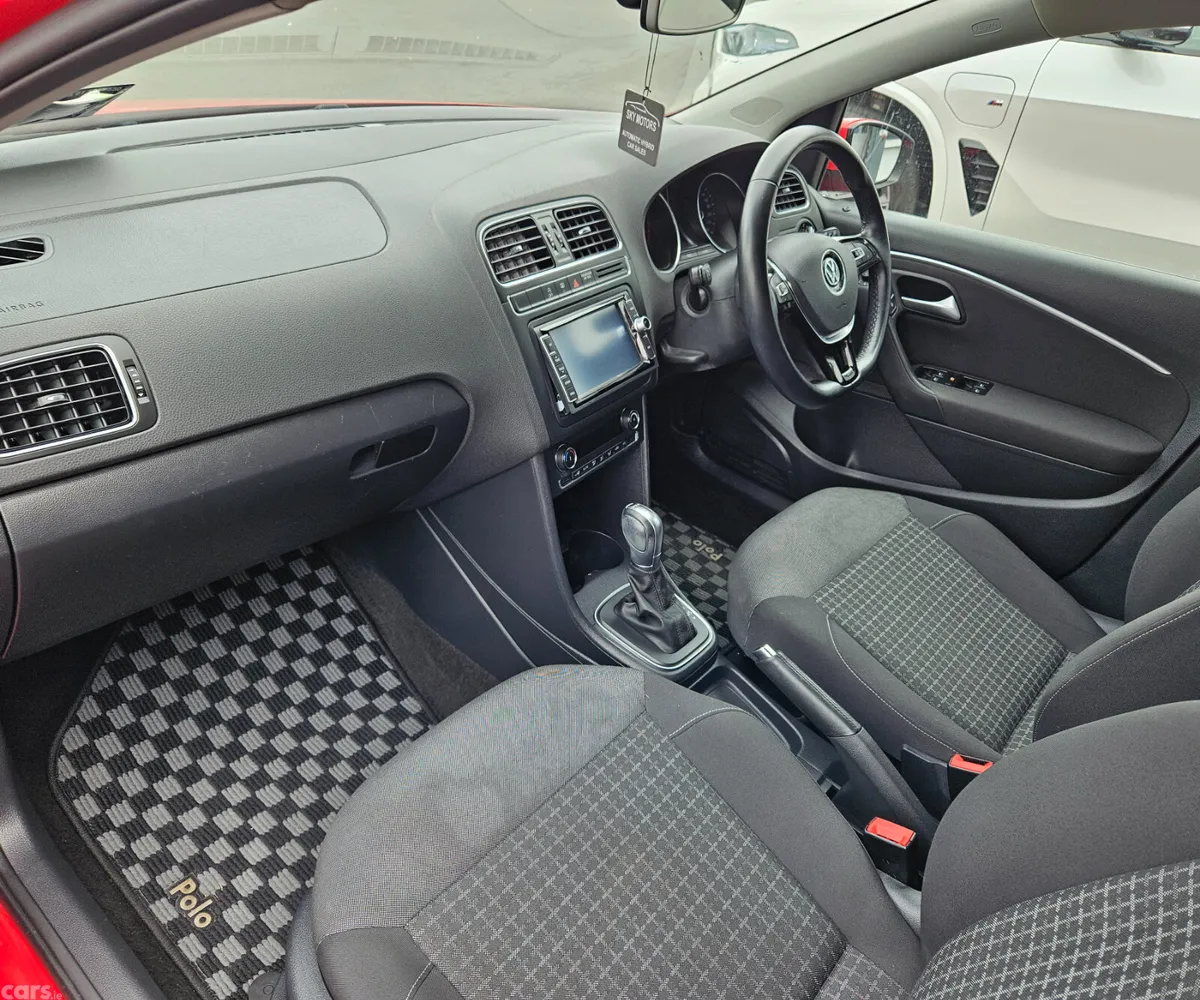 Volkswagen Polo Hatchback, Petrol, 2017, Red