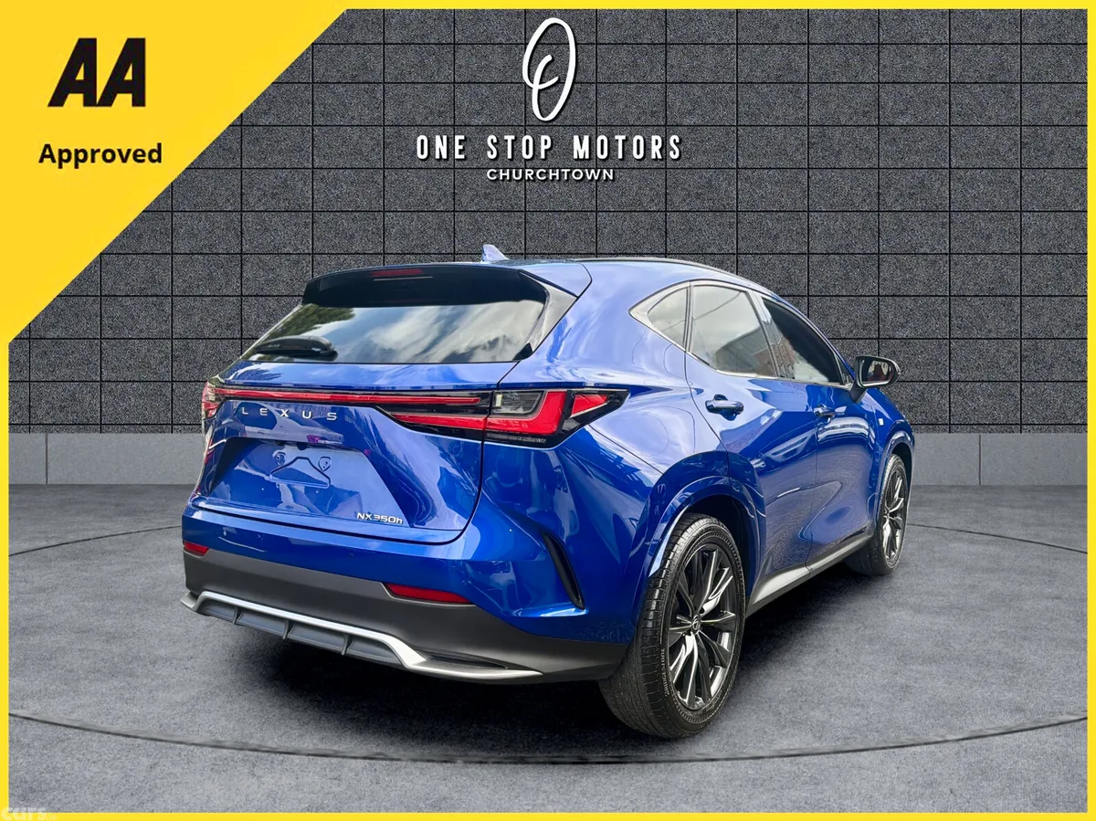 Lexus NX SUV, Petrol Hybrid, 2023, Blue
