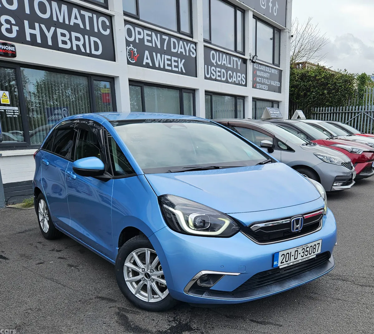 Honda Fit Hatchback, Petrol Hybrid, 2020, Blue