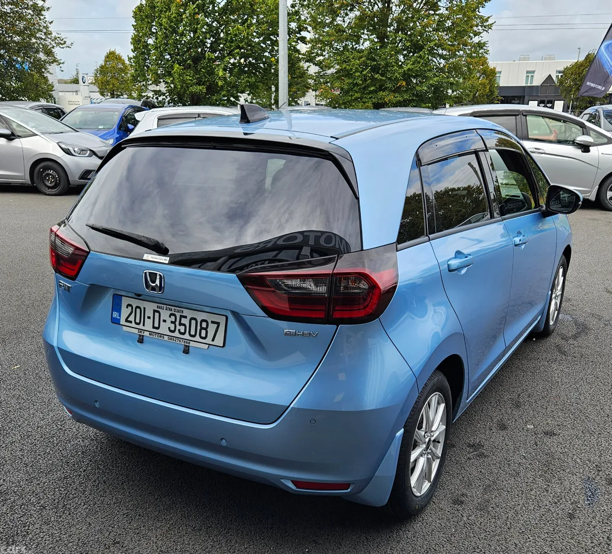 Honda Fit Hatchback, Petrol Hybrid, 2020, Blue