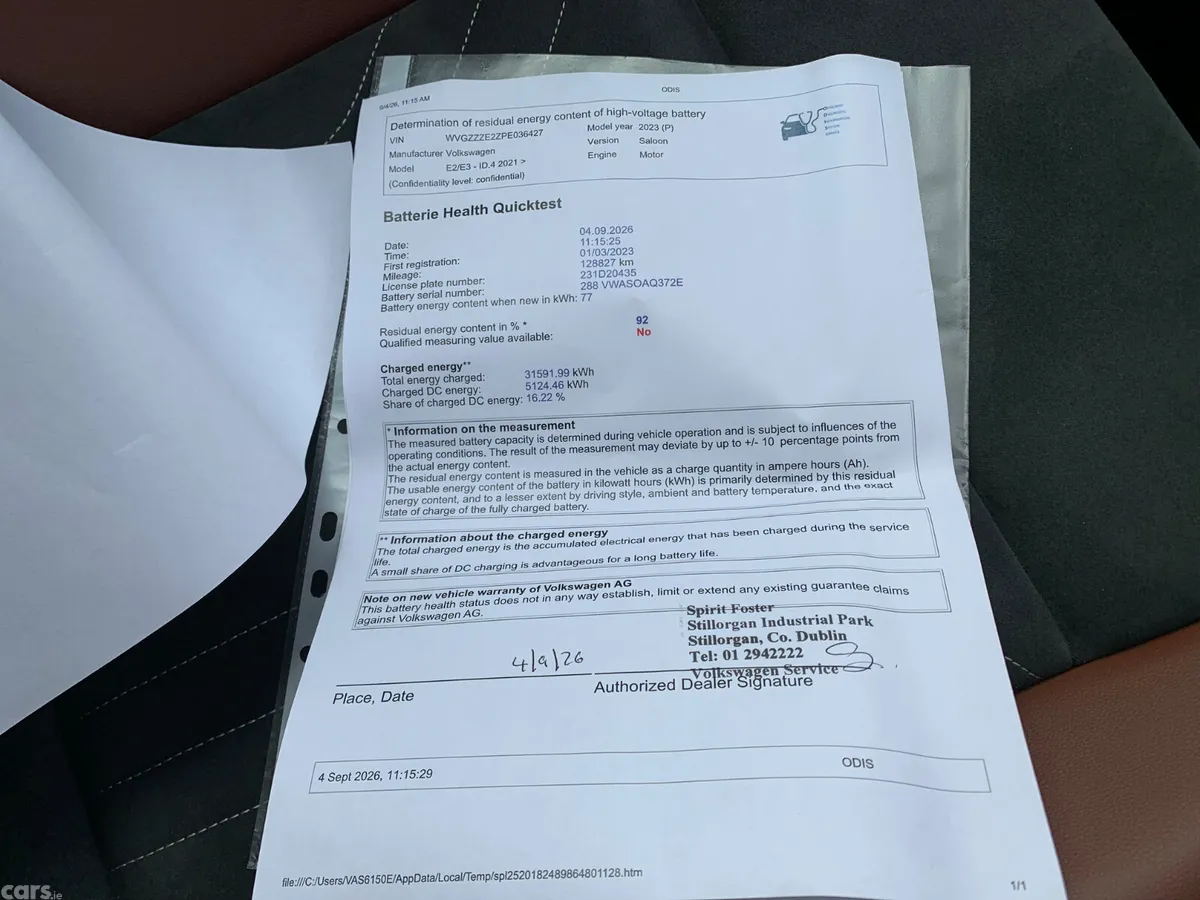 Volkswagen ID.4 Estate, Electric, 2023, Black