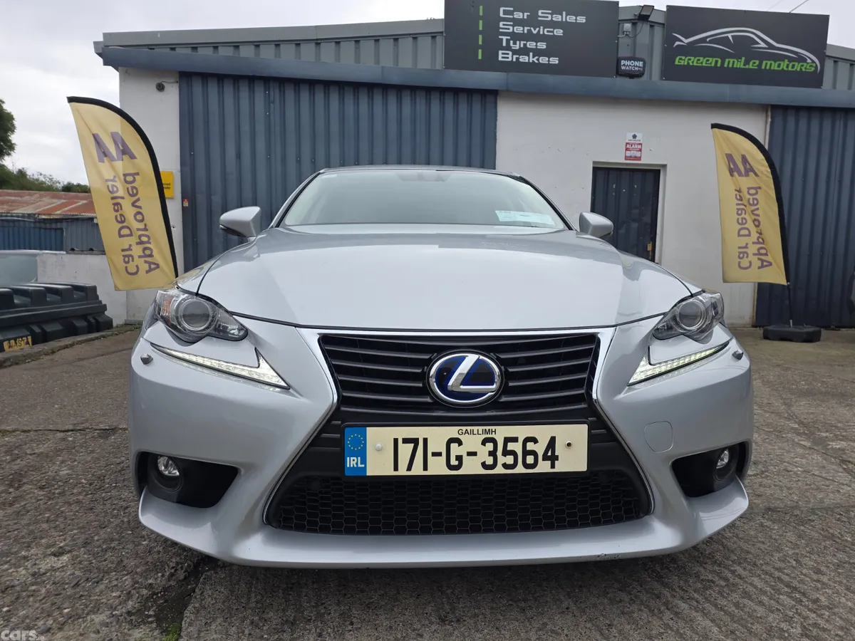 Lexus IS Saloon, Petrol Hybrid, 2017, Grey