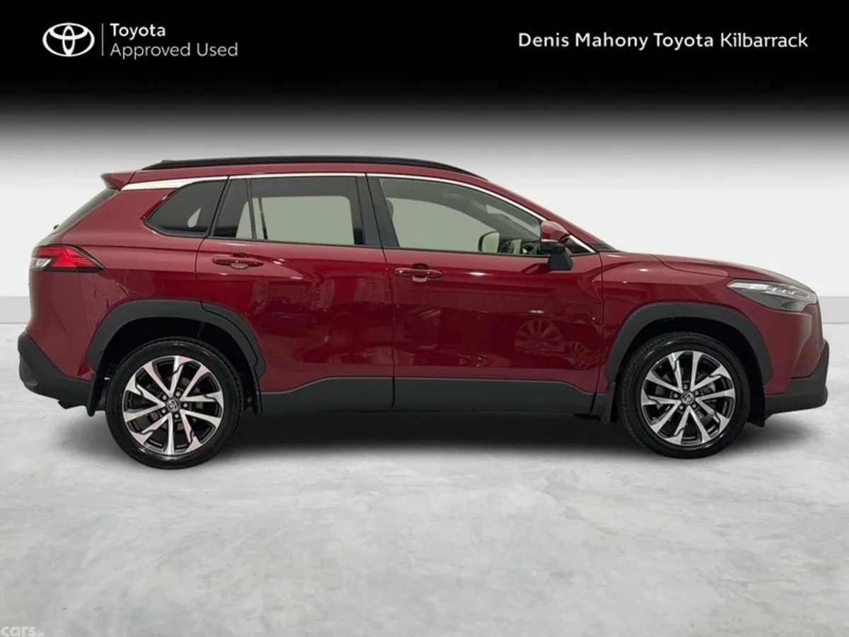 Toyota Corolla Cross SUV, Petrol Hybrid, 2024, Red