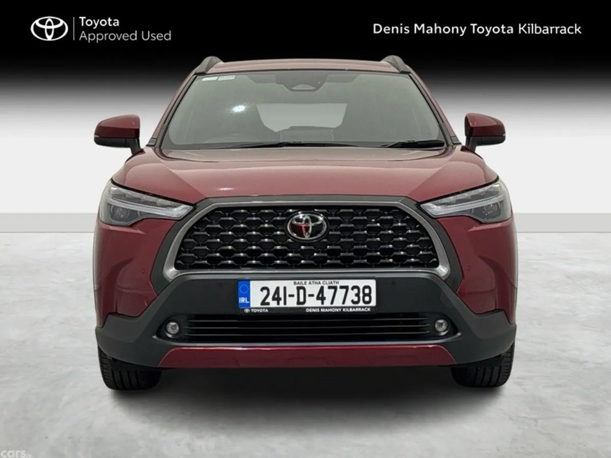 Toyota Corolla Cross SUV, Petrol Hybrid, 2024, Red