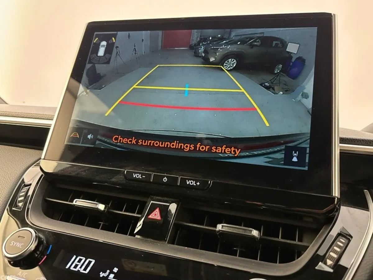 Toyota Corolla Cross SUV, Petrol Hybrid, 2024, Red