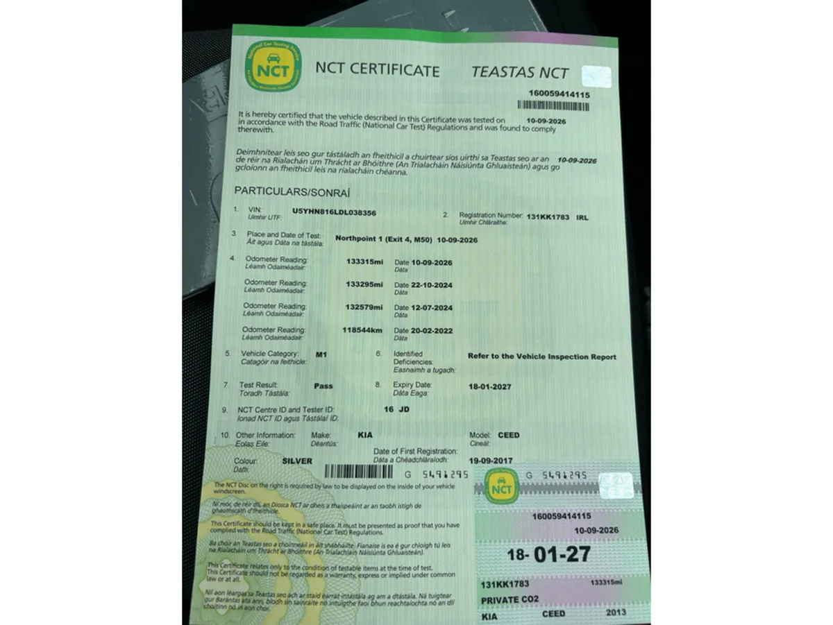 Kia Ceed Estate, Diesel, 2013, Silver