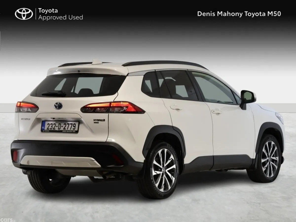 Toyota Corolla Cross SUV, Petrol Hybrid, 2023, White
