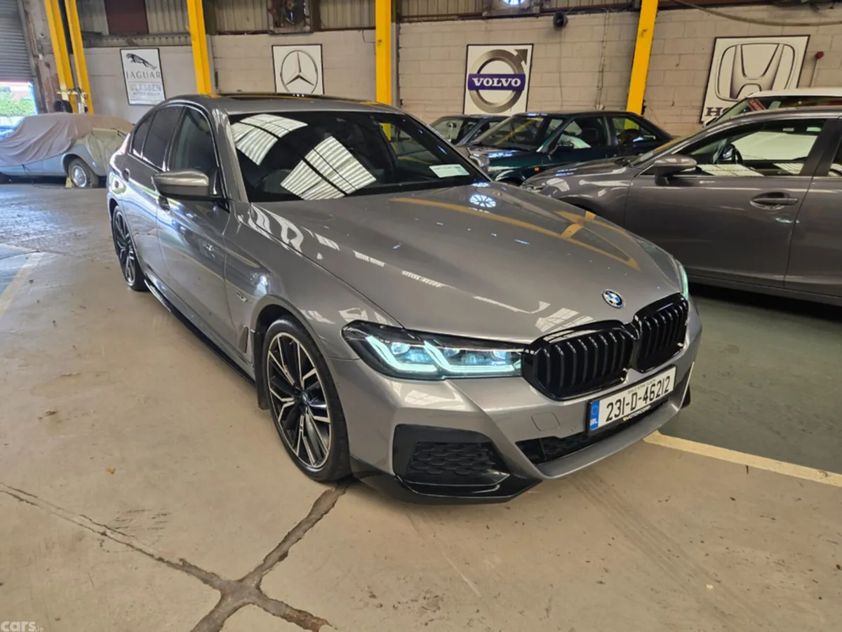 BMW 5-Series Saloon, Petrol Plug-in Hybrid, 2023, Grey