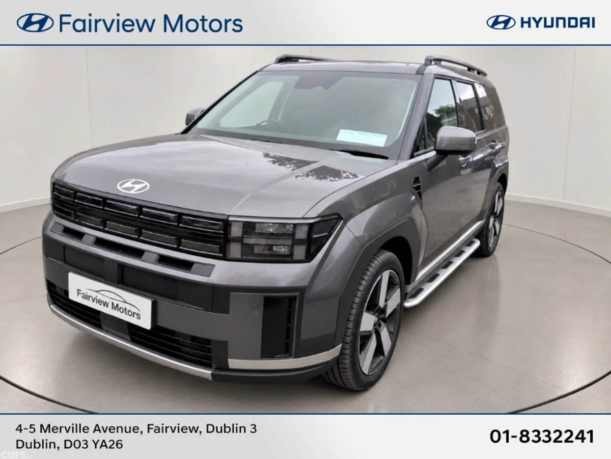 Hyundai Santa Fe SUV, Petrol Plug-in Hybrid, 2025, Grey