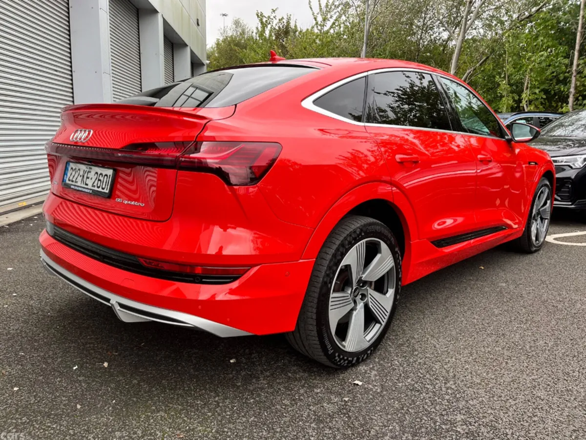 Audi e-tron SUV, Electric, 2022, Red