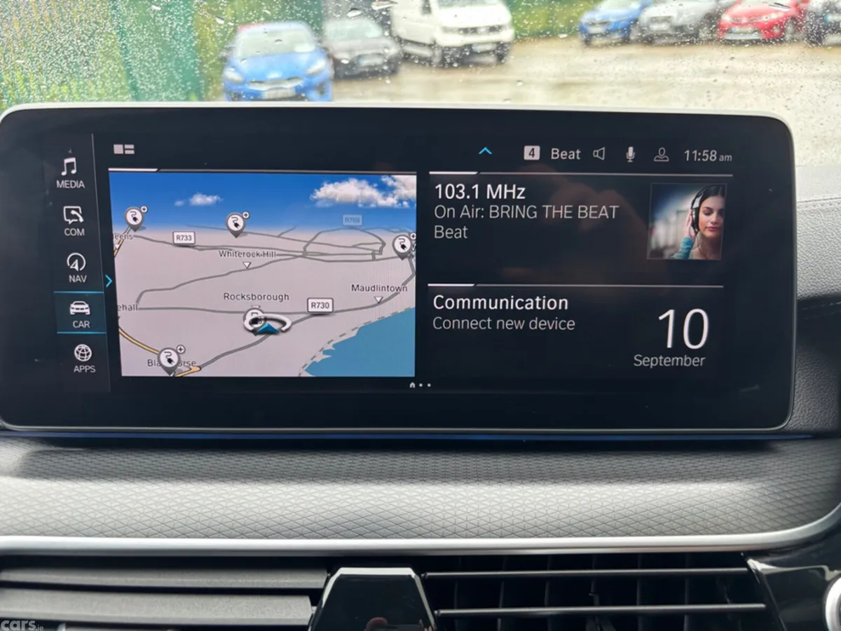 BMW 5-Series Saloon, Petrol Plug-in Hybrid, 2022, Blue