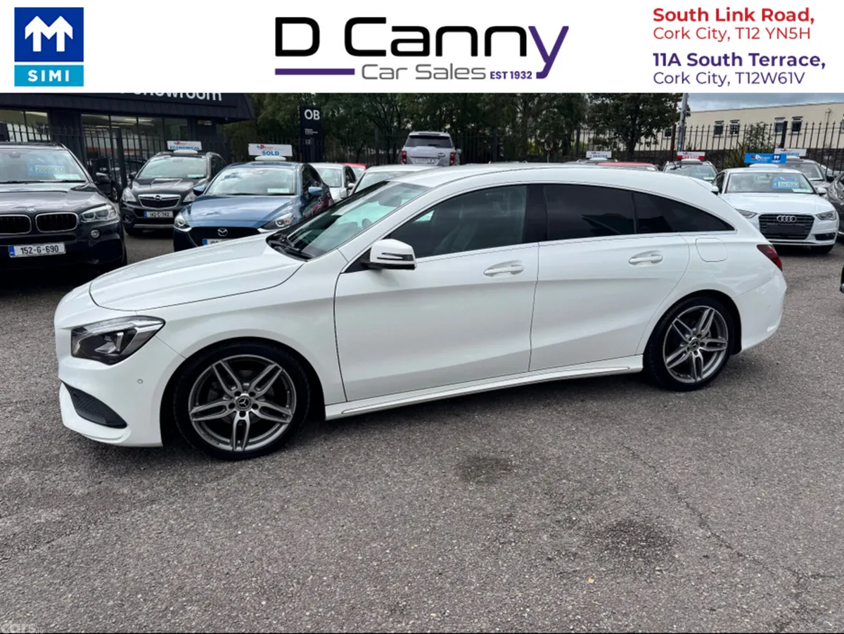 Mercedes-Benz CLA Estate, Petrol, 2018, White