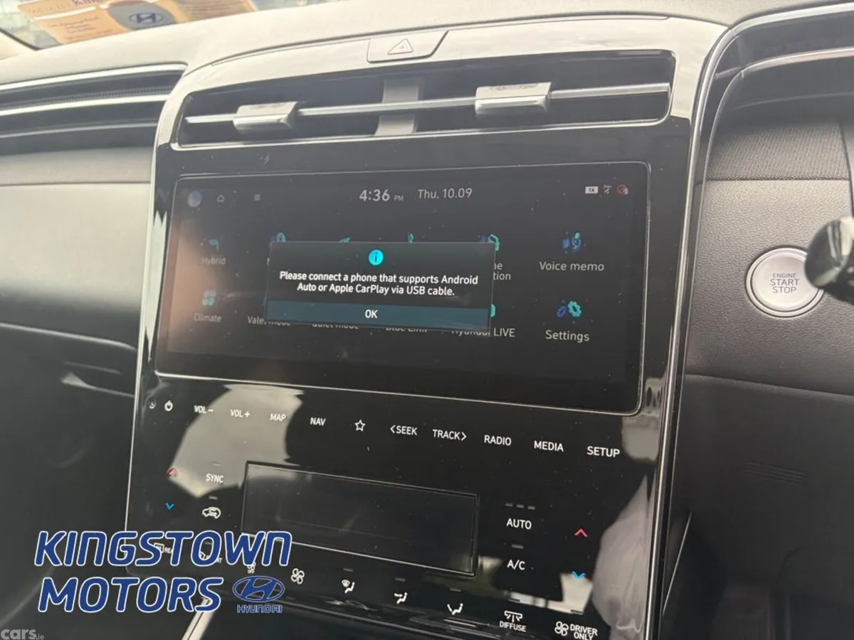 Hyundai Tucson MPV, Petrol Hybrid, 2021, Blue