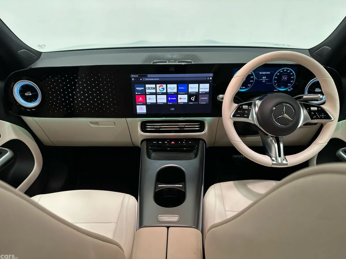 Mercedes-Benz GLB SUV, Electric, 2026, Blue