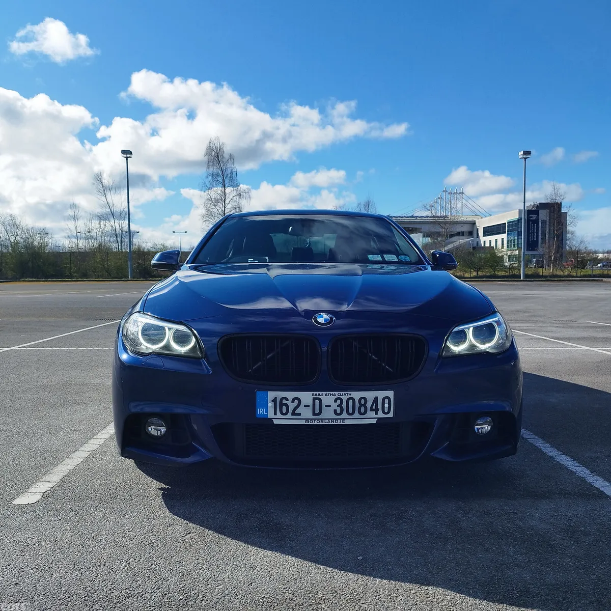 BMW 5-Series Saloon, Diesel, 2016, Blue
