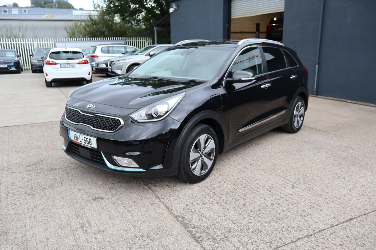 Kia Niro SUV, Petrol Plug-in Hybrid, 2019, Black