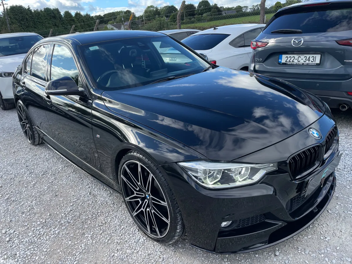 BMW 3-Series Saloon, Petrol, 2016, Black