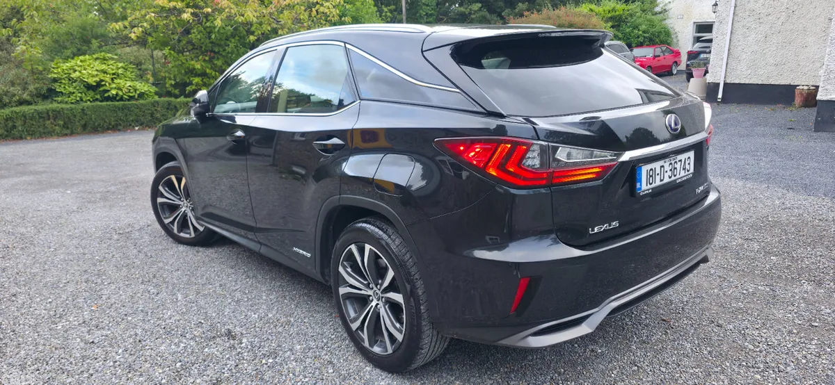 Lexus RX SUV, Petrol Hybrid, 2018, Black