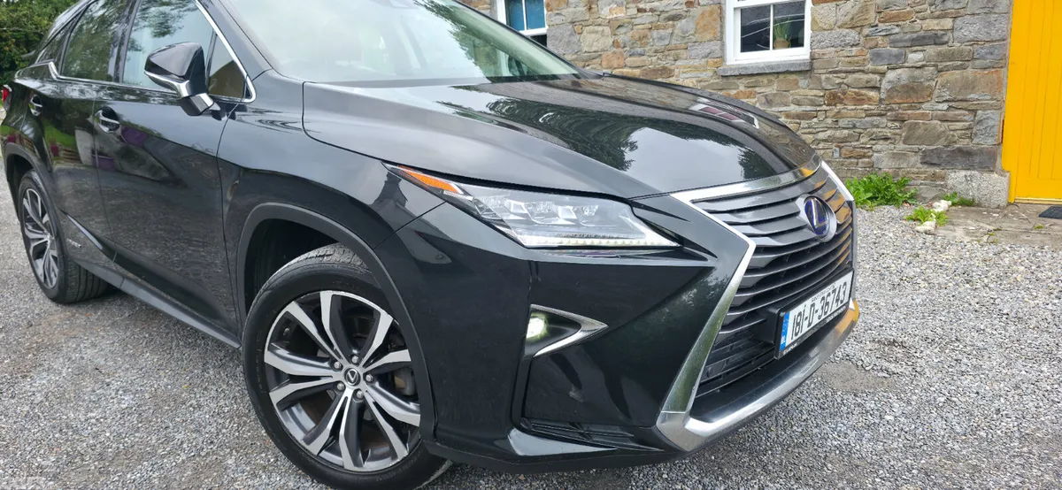 Lexus RX SUV, Petrol Hybrid, 2018, Black