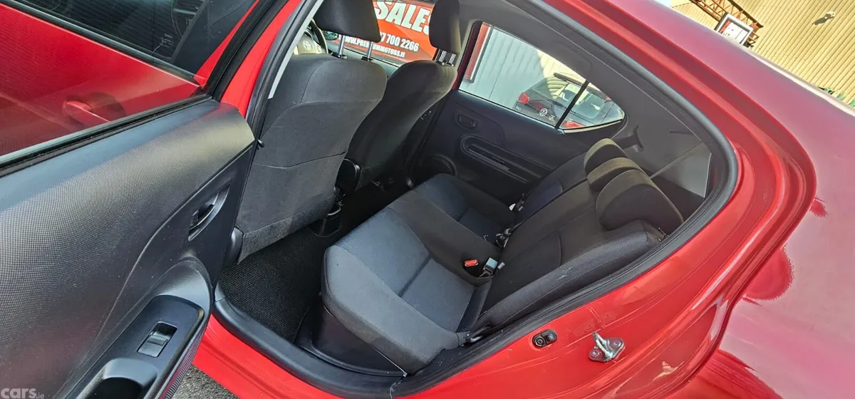 Toyota Aqua Hatchback, Petrol Hybrid, 2015, Red