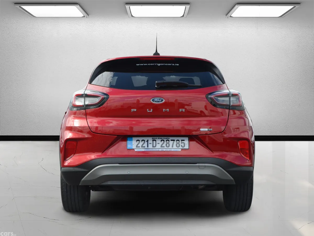 Ford Puma MPV, Petrol Hybrid, 2022, Red