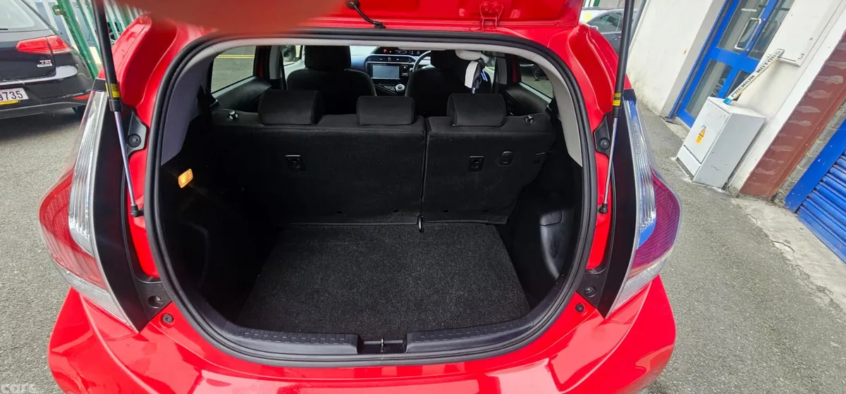 Toyota Aqua Hatchback, Petrol Hybrid, 2016, Red