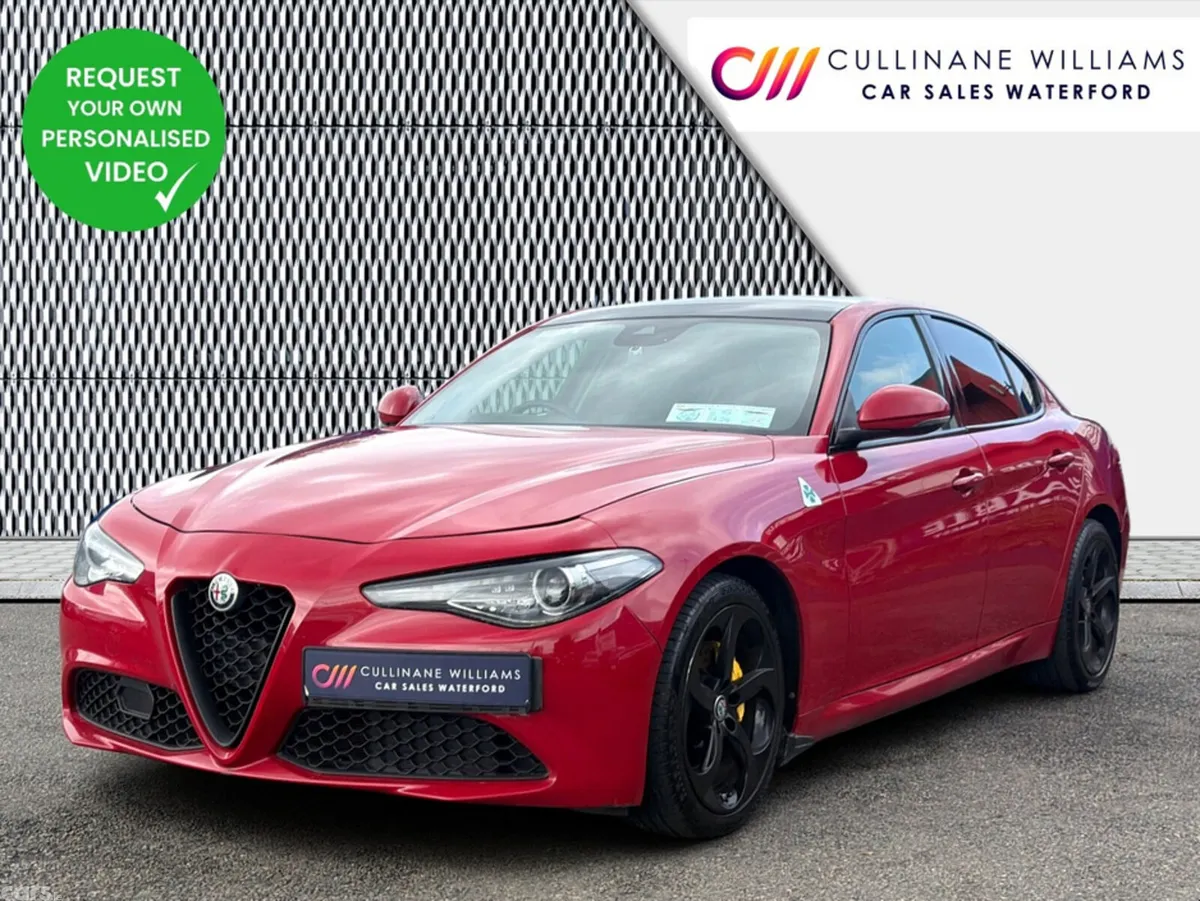 Alfa Romeo Giulia Saloon, Diesel, 2018, Red
