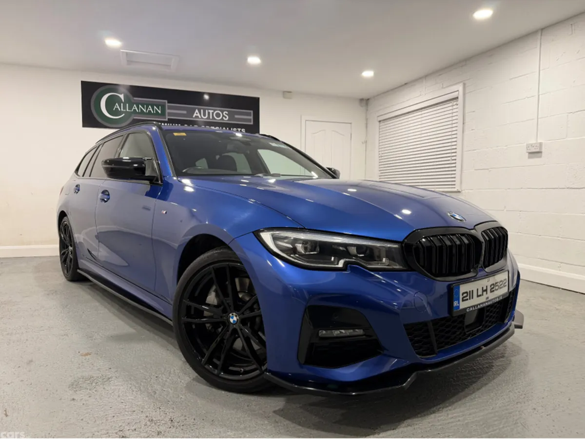 BMW 3-Series Estate, Petrol Plug-in Hybrid, 2021, Blue