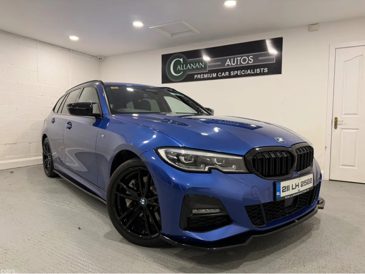 BMW 3-Series Estate, Petrol Plug-in Hybrid, 2021, Blue