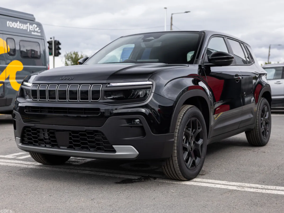 Jeep Avenger SUV, Petrol Hybrid, 2026, Black